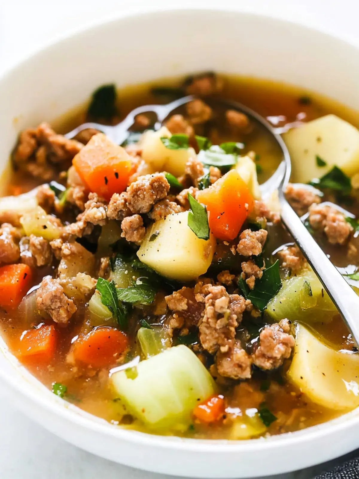 Quick and Healthy Anti-Inflammatory Ground Turkey Soup Recipe 2 Anti-Inflammatory Ground Turkey Soup Recipe