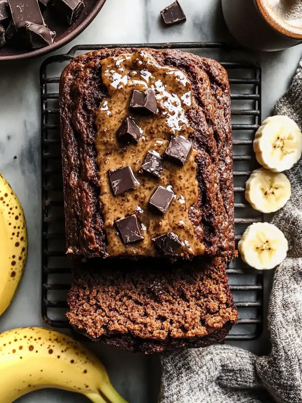 Delicious Chocolate Chunk Chai Banana Bread for Cozy Mornings 3 Chocolate Chunk Chai Banana Bread