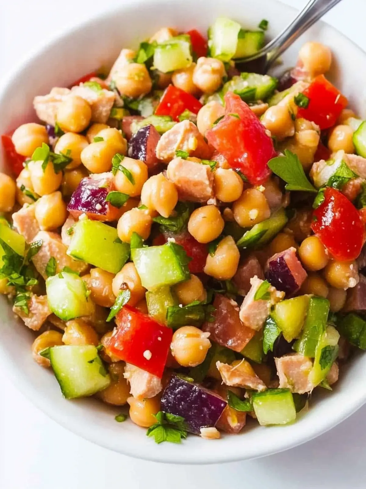 Chickpea Tuna Salad No Mayo: Vibrant & Protein-Packed Delight 4 Chickpea Tuna Salad (No Mayo)
