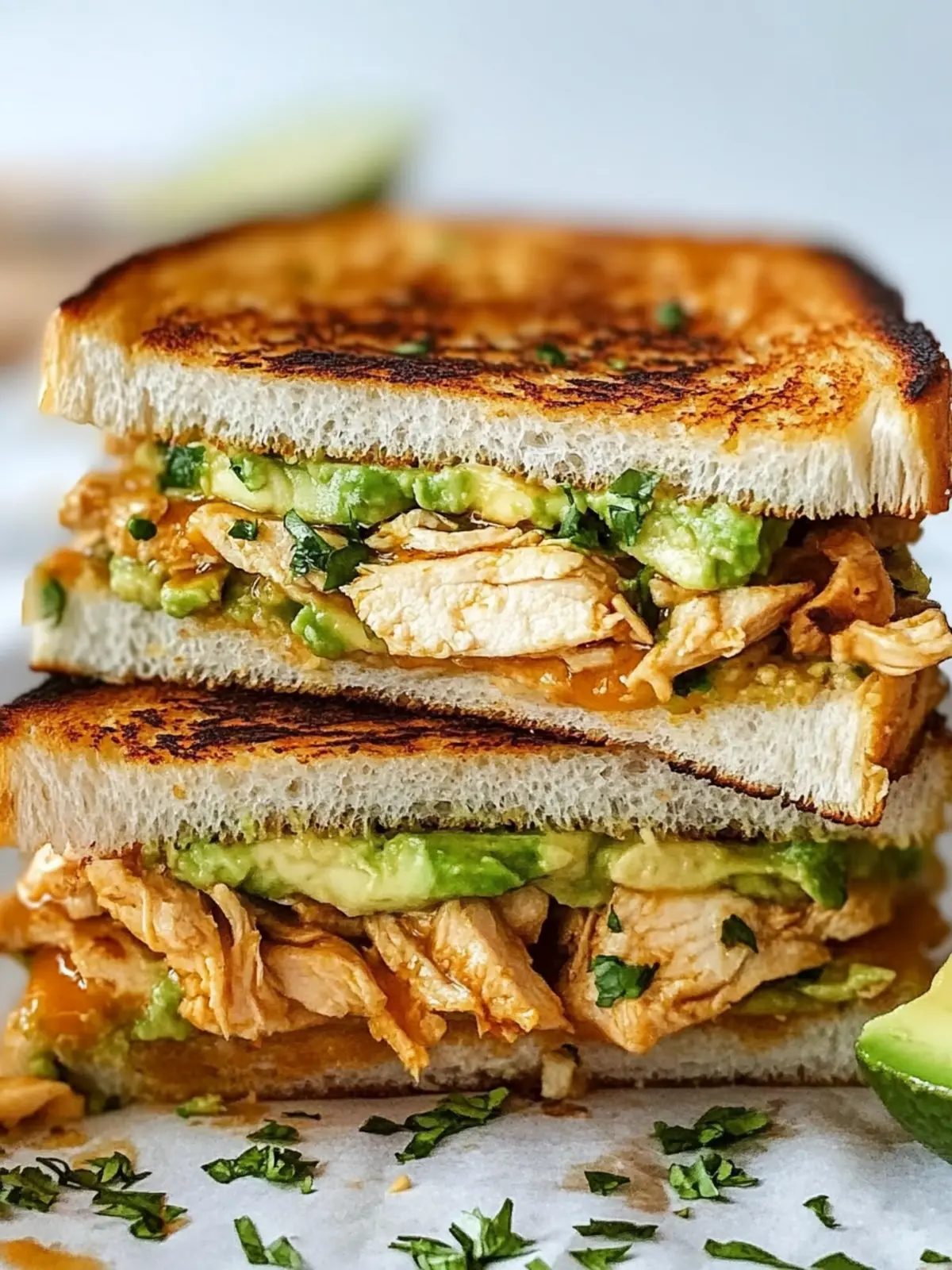 Savory Chicken Avocado Melt Sandwich You’ll Crave Today 3 Chicken Avocado Melt Sandwich