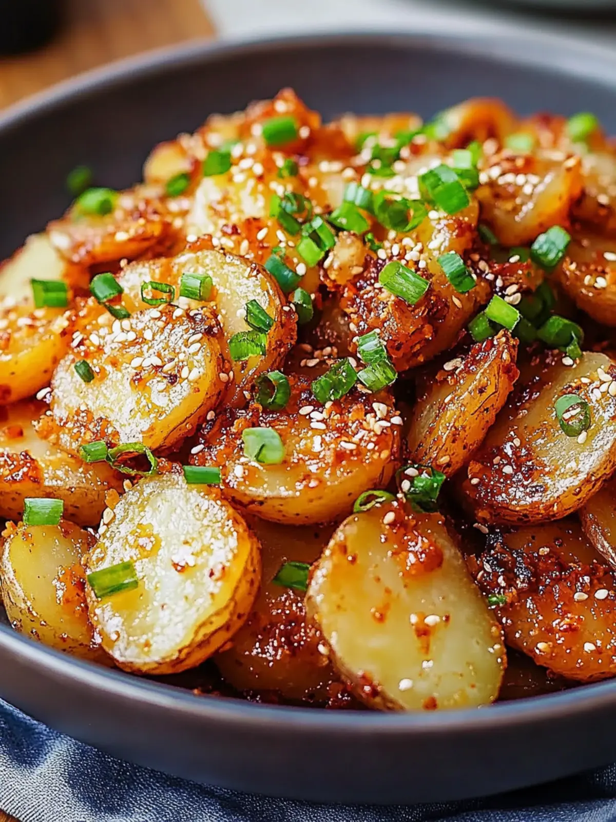 Crispy Korean Potato Dish with Bold Gochujang Flavor 4 Crispy Korean Potato Dish
