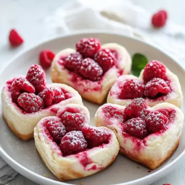 Heart Shaped Raspberry Rolls for a Sweet Valentine’s Day Treat 9 Heart Shaped Raspberry Rolls