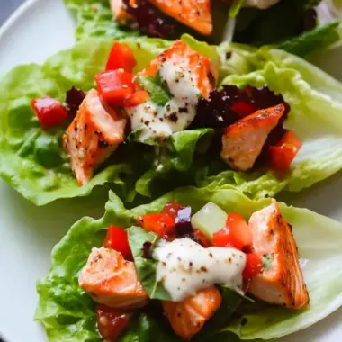 Clean Eating Salmon Lettuce Wraps for a Fresh, Flavorful Meal 10 Clean Eating Salmon Lettuce Wraps