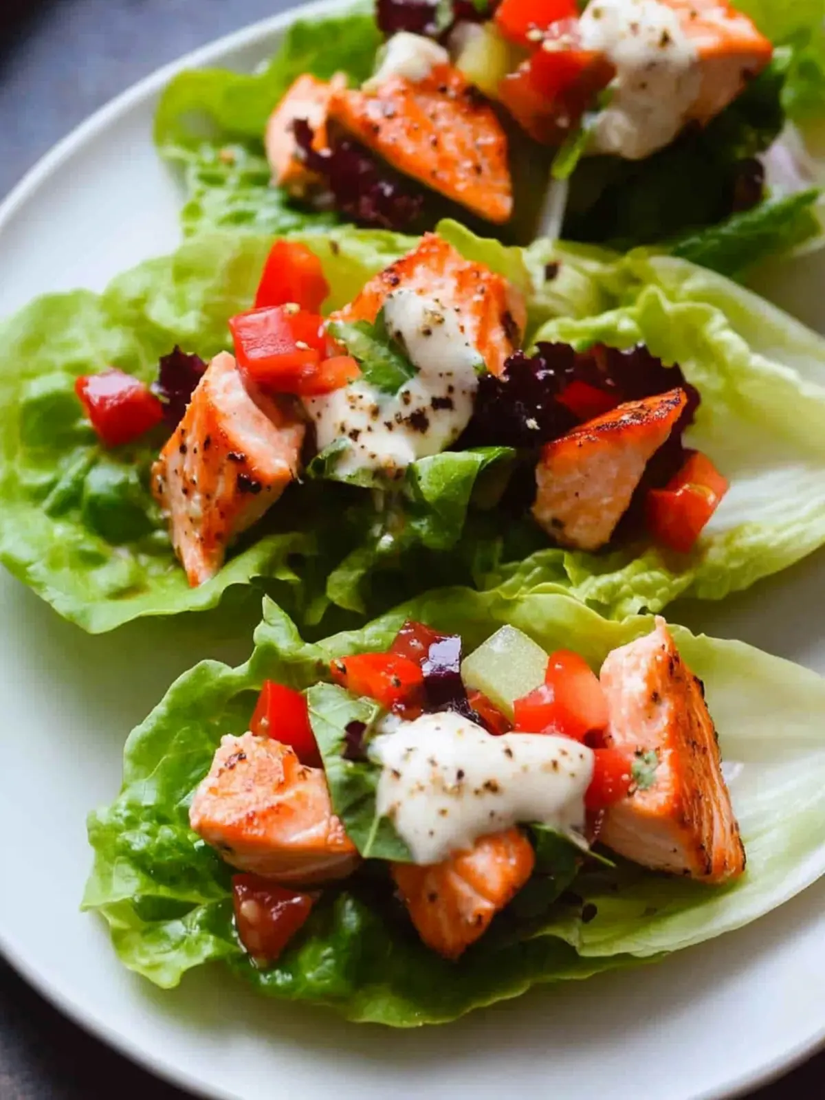 Clean Eating Salmon Lettuce Wraps for a Fresh, Flavorful Meal 5 Clean Eating Salmon Lettuce Wraps
