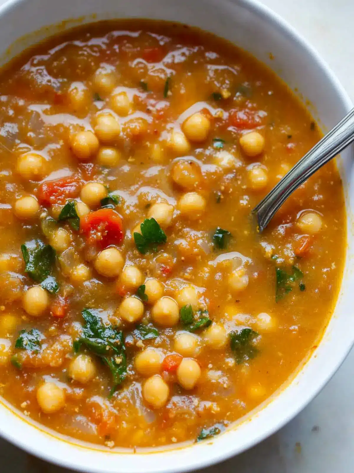 Hearty Chickpea Soup Ready in 20 Minutes for Cozy Days 2 Chickpea Soup (20 minutes)