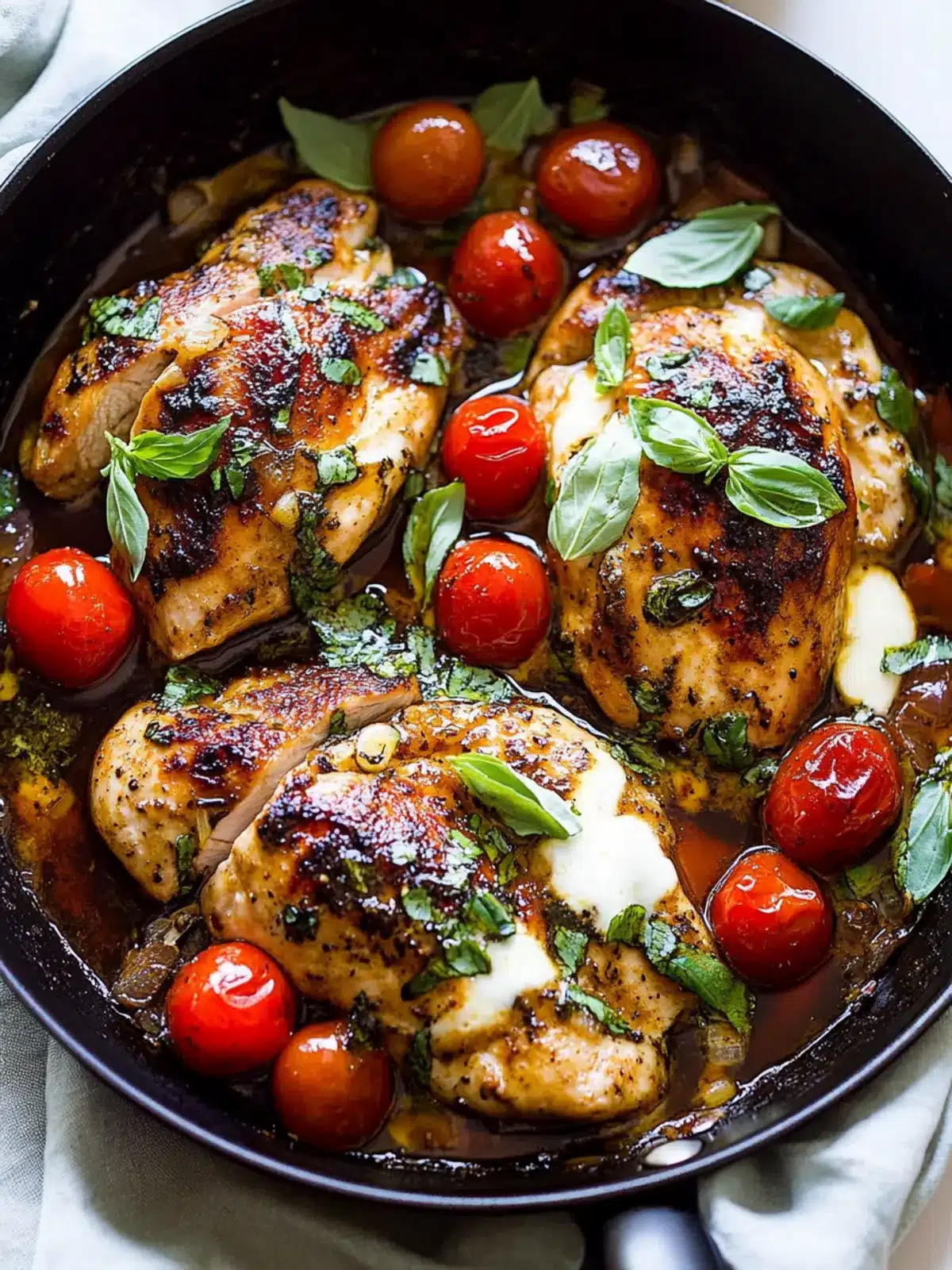 One Pan Balsamic Chicken: Easy, Flavor-Packed Dinner Delight 2 One Pan Balsamic Chicken