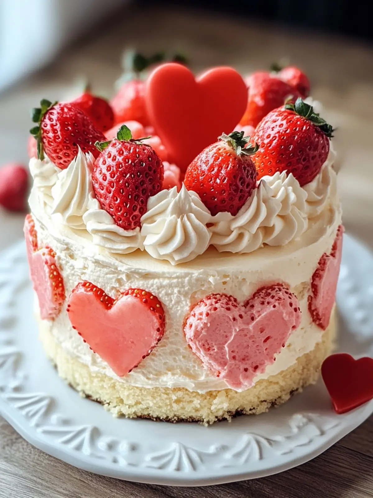 Sweeten Your Day with Strawberry Valentine Cake Magic 2 Strawberry Valentine Cake