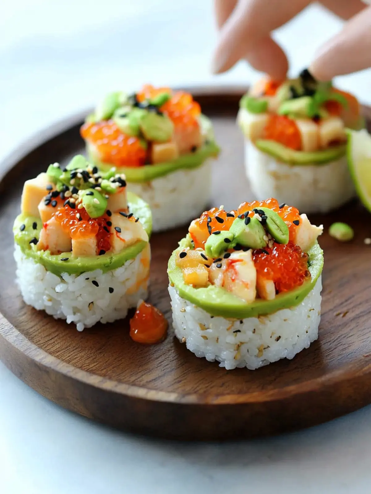 Customizable Sushi Cups: No-Bake Appetizers You’ll Love 5 Sushi Cups