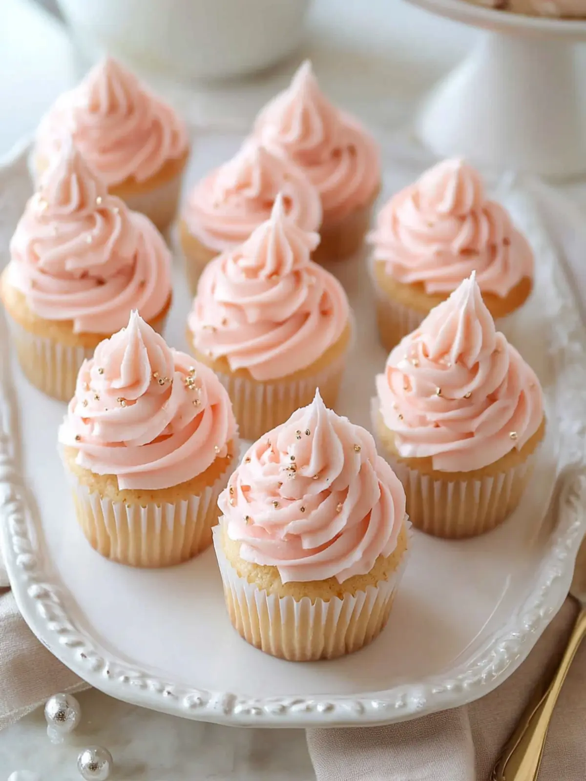 Delicious Pink Champagne Cupcakes for Every Celebration 4 Pink Champagne Cupcakes