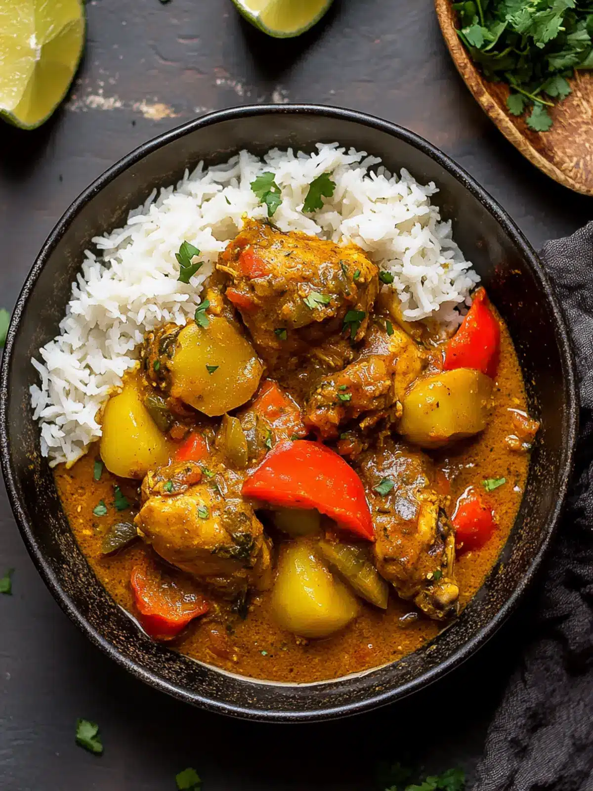 Authentic Jamaican Curry Chicken: Spice Up Your Dinner Tonight 4 Authentic Jamaican Curry Chicken