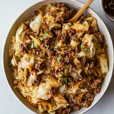 20-Minute Healthy Ground Beef & Cabbage Recipe You'll Love 9 20-Minute Healthy Ground Beef & Cabbage Recipe