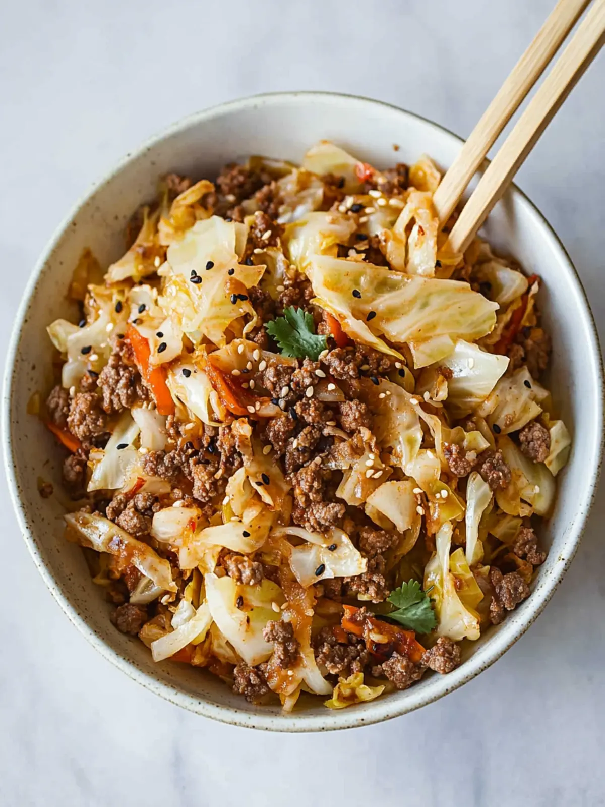 20-Minute Healthy Ground Beef & Cabbage Recipe You'll Love 3 20-Minute Healthy Ground Beef & Cabbage Recipe