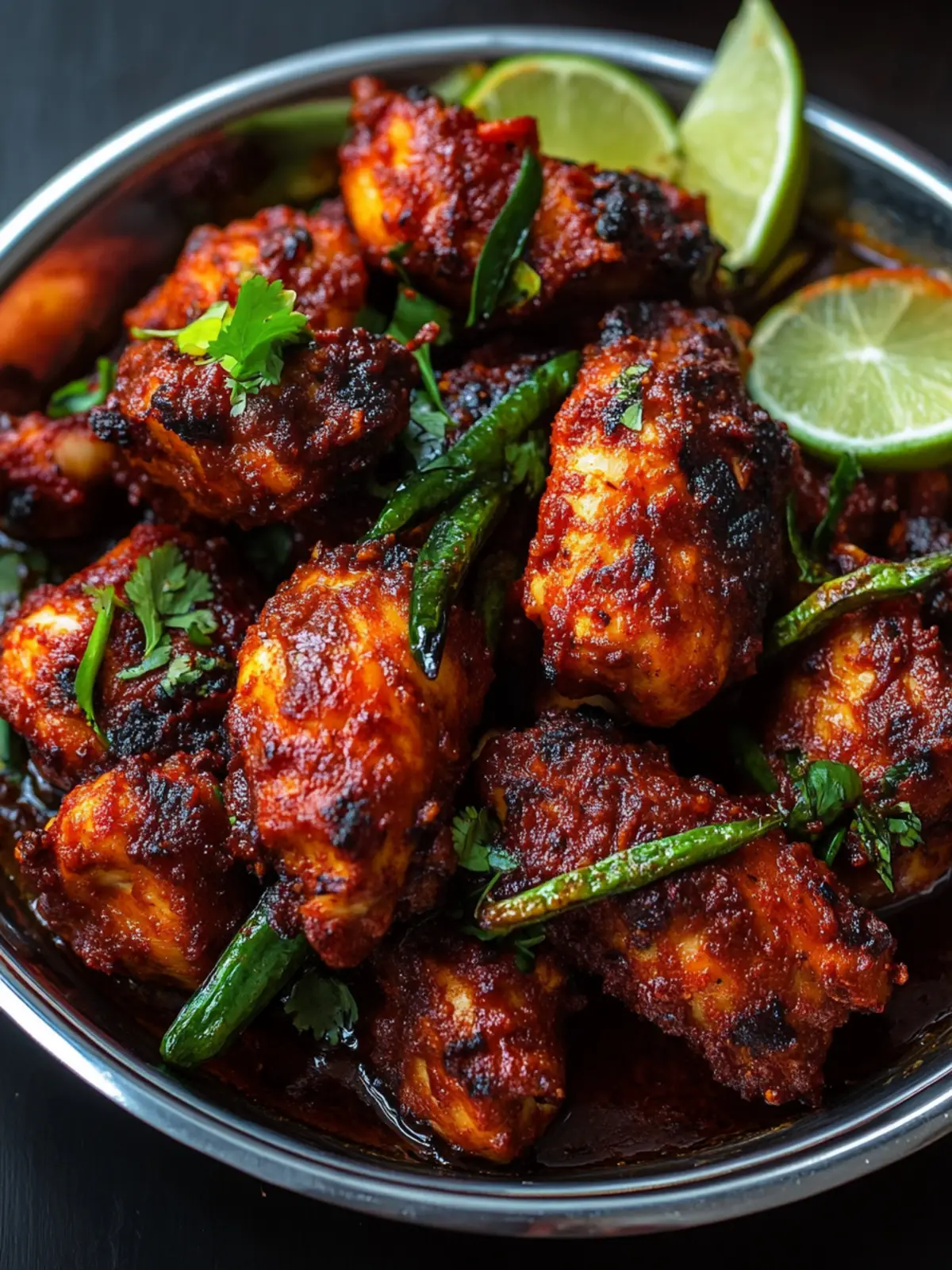 Savory Chicken 65: Authentic South Indian Fry Recipe 2 Chicken 65 (South Indian Restaurant-Style Recipe)