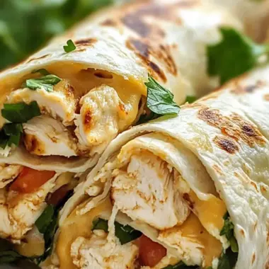 Quick Cheesy Chicken Wraps Ready in 25 Minutes or Less 10 Quick Cheesy Chicken Wrap