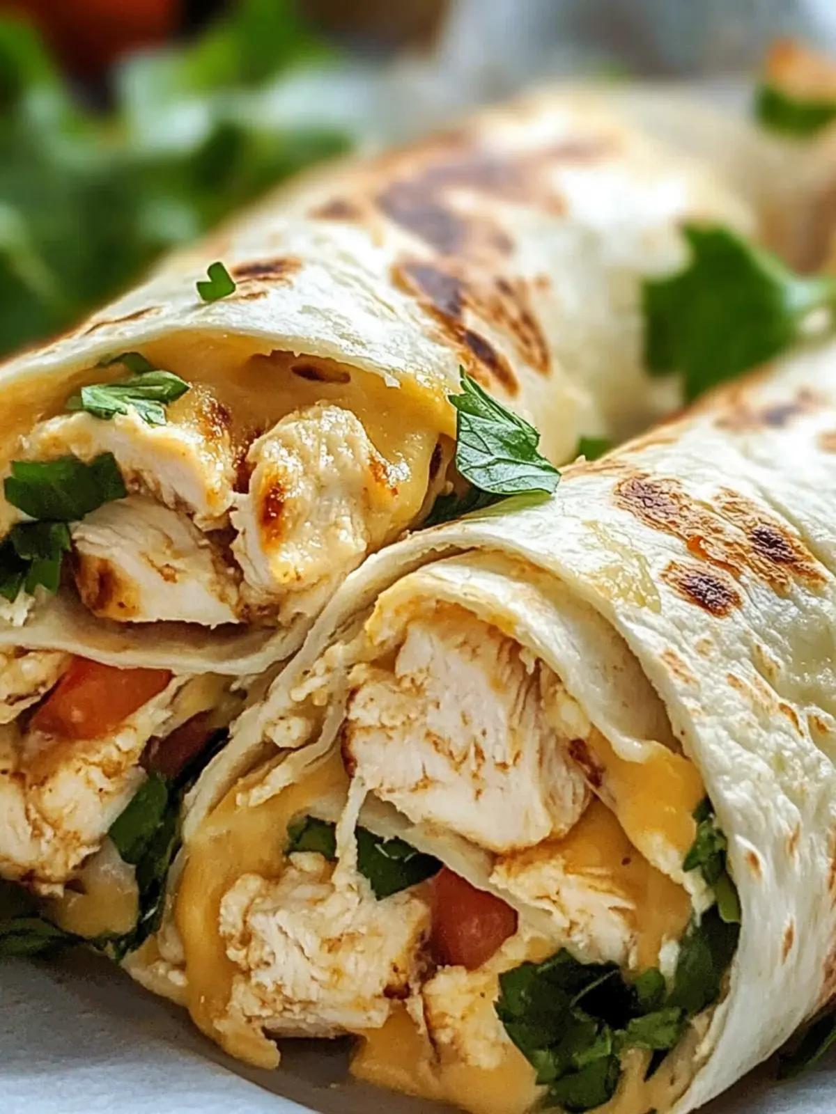 Quick Cheesy Chicken Wraps Ready in 25 Minutes or Less 5 Quick Cheesy Chicken Wrap