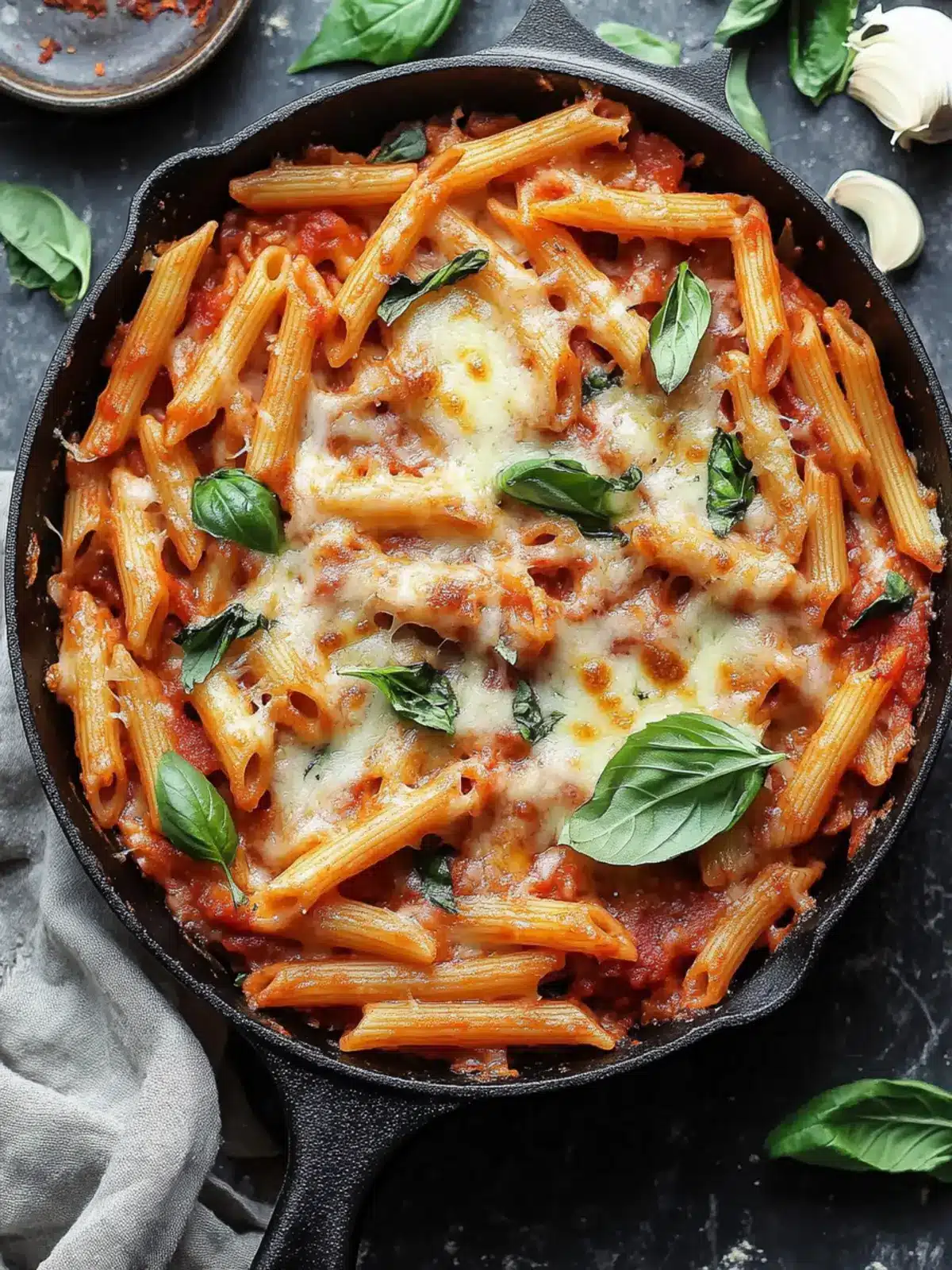 Skillet Pizza Penne: Your Easy, Cheesy Dinner Dream! 4 Skillet Pizza Penne: Your Easy, Cheesy Dinner Delight