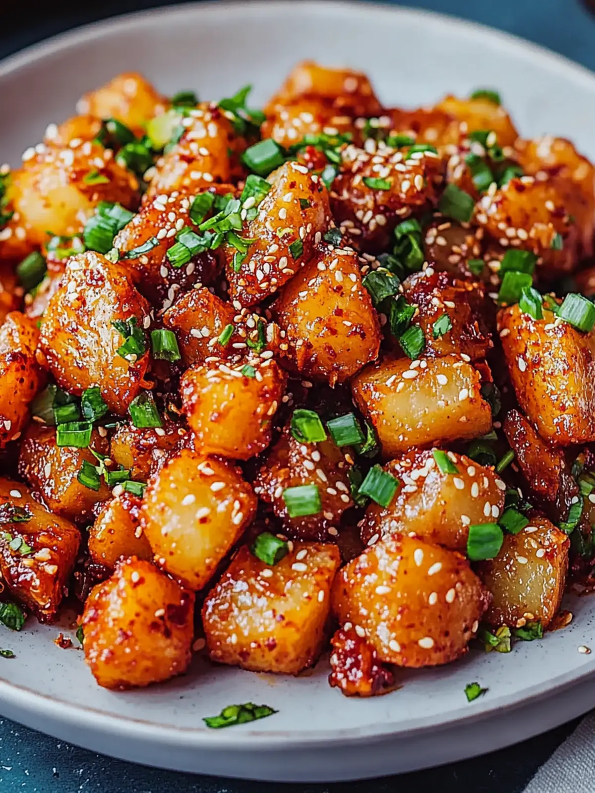 Crispy Korean Potato Dish: A Flavorful Twist on Tradition 2 Crispy Korean Potato Dish