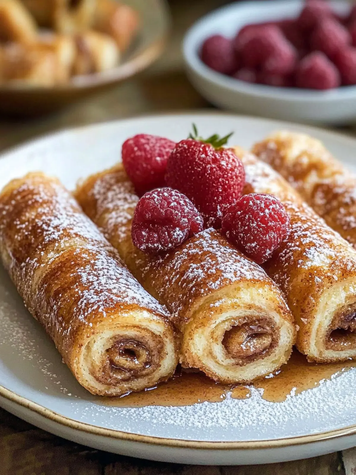 Cinnamon Roll French Toast Roll-Ups You’ll Crave Every Morning 5 Cinnamon Roll French Toast Roll-Ups
