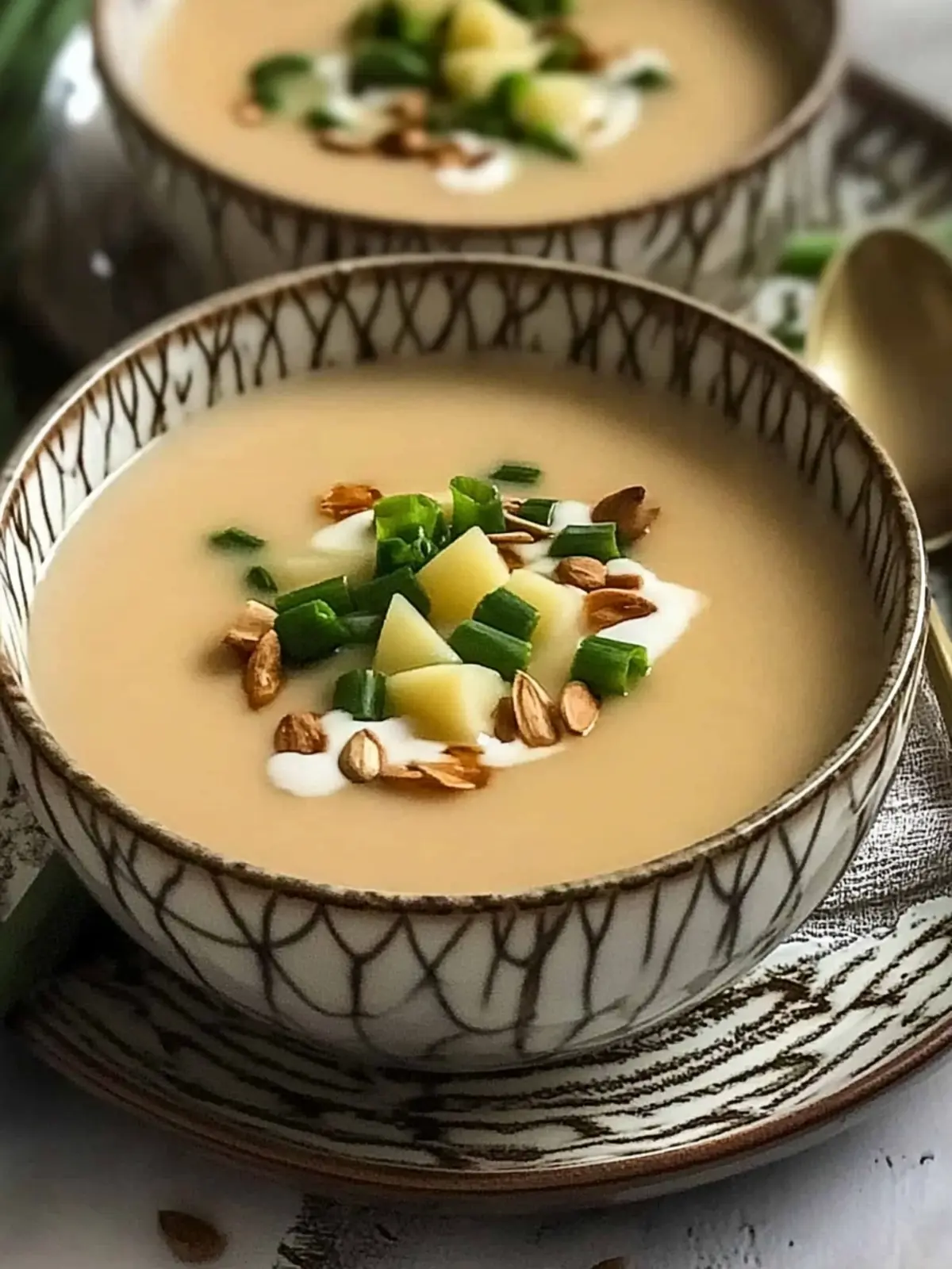 Elevate Your Lunch with Creamy White Asparagus & Potato Soup 3 White Asparagus & Potato Soup