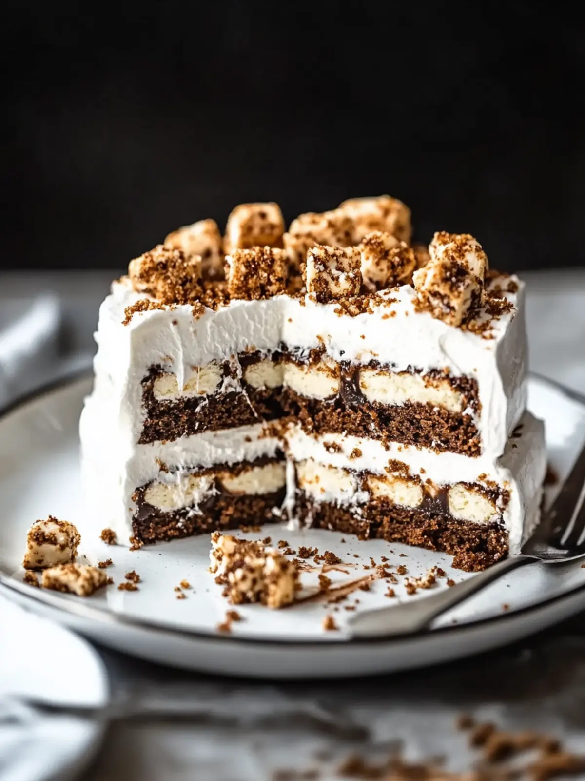 Decadent S’Mores Icebox Cake for Effortless Entertaining 4 S’Mores Icebox Cake