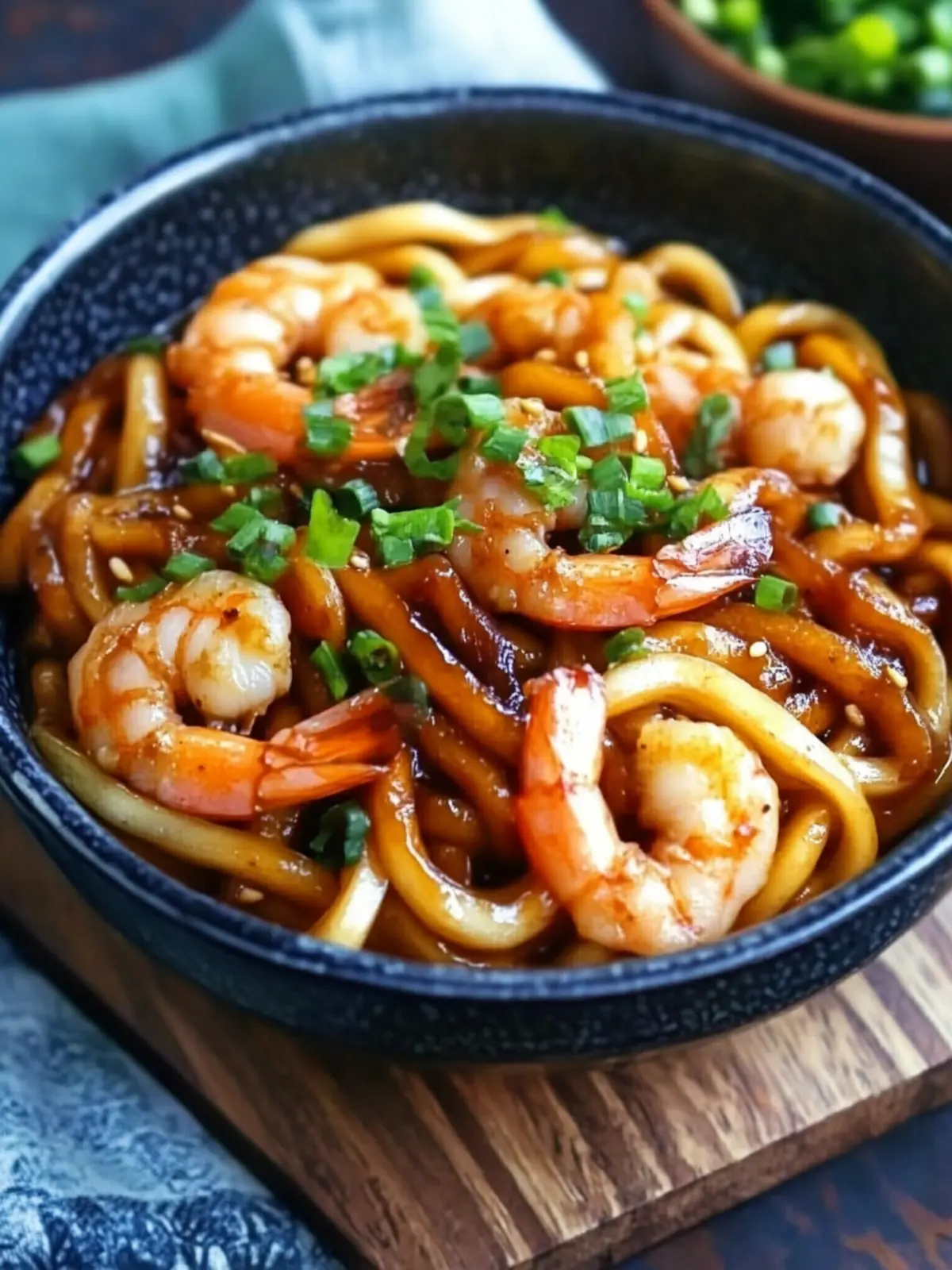 Savory Yaki Udon with Shrimp in Just 20 Minutes! 3 Yaki Udon with Shrimp