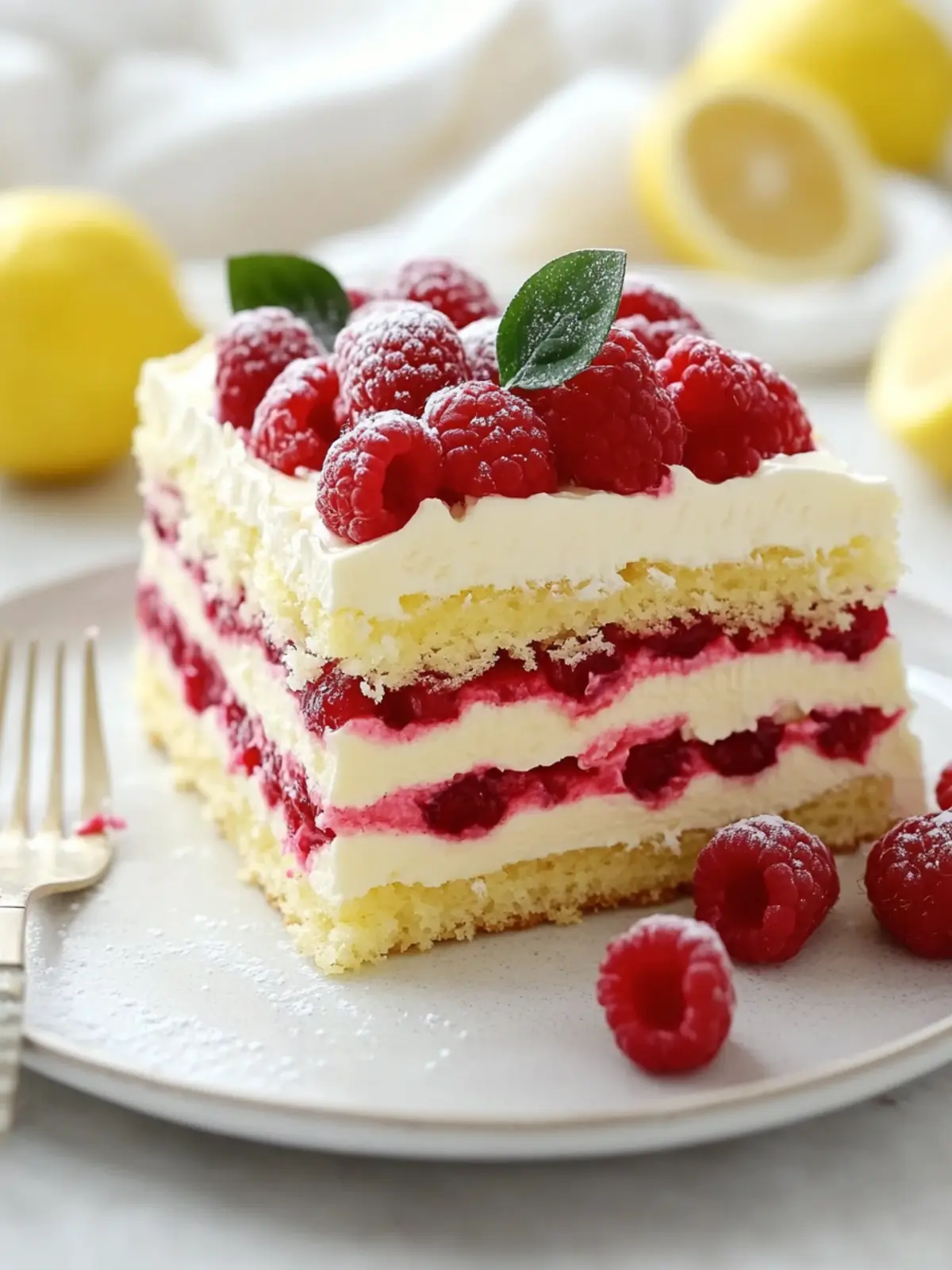 Delight Your Senses with Lemon Raspberry Icebox Cake Bliss 2 Delight Your Senses with Lemon Raspberry Icebox Cake