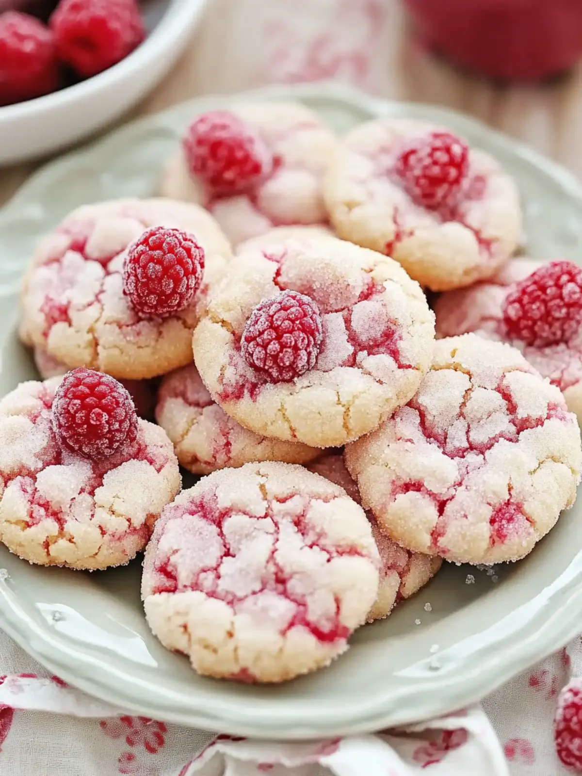 Raspberry Sugar Cookies: Sweet Love Bites for Any Occasion 4 Raspberry Sugar Cookies