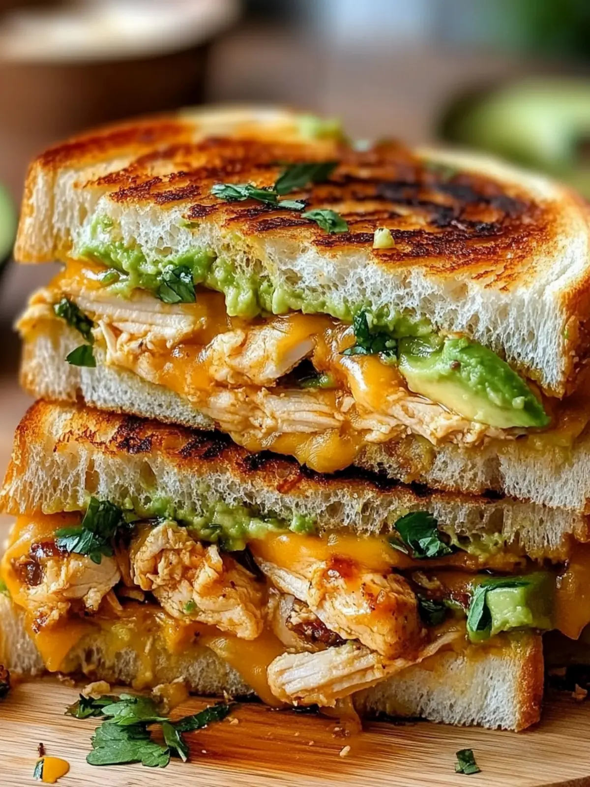 Mouthwatering Chicken Avocado Melt Sandwich for Quick Lunch Bliss 4 Chicken Avocado Melt Sandwich