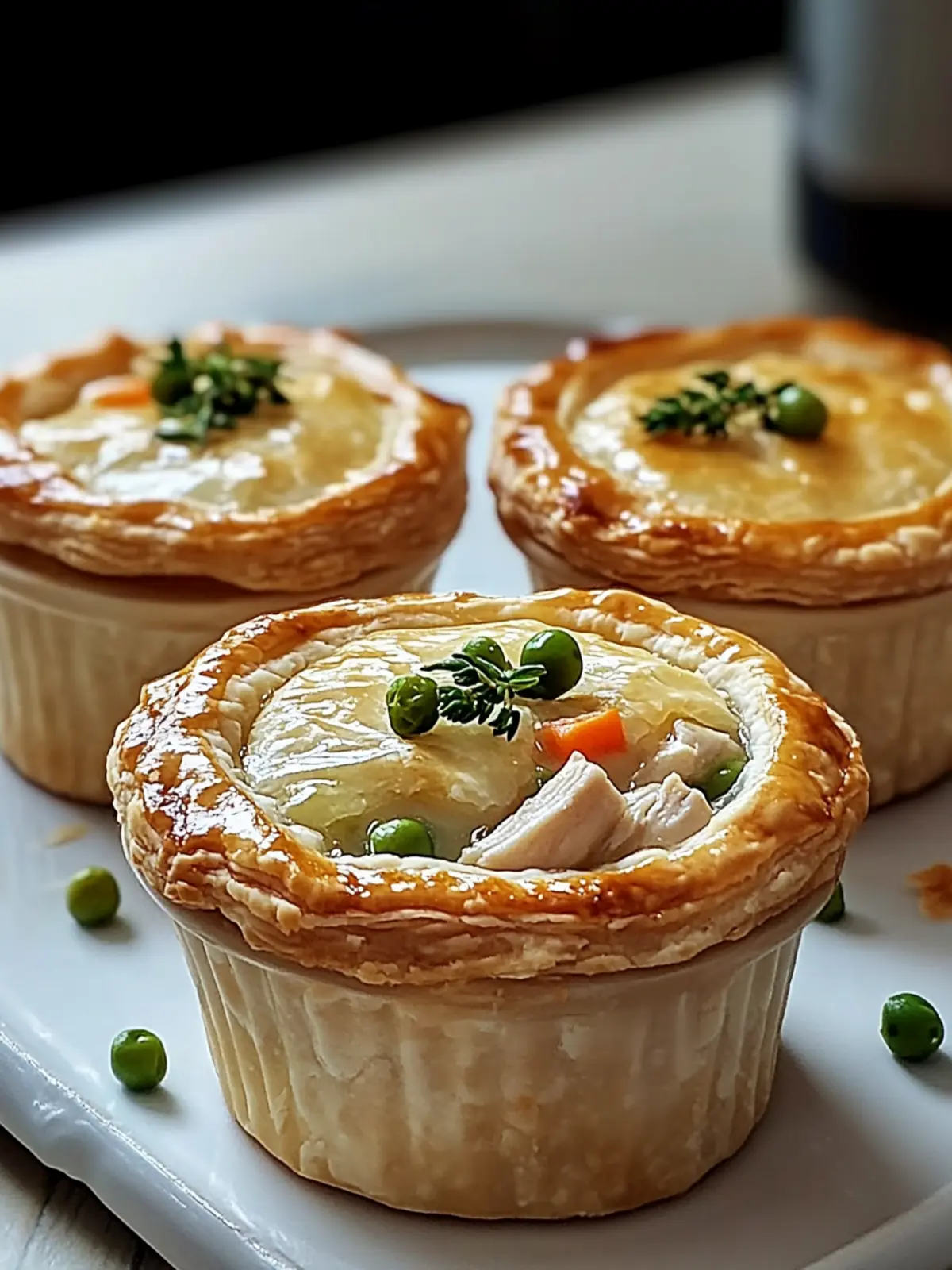 Delicious Irresistible Mini Chicken Pot Pies for Cozy Nights 2 Irresistible Mini Chicken Pot Pies