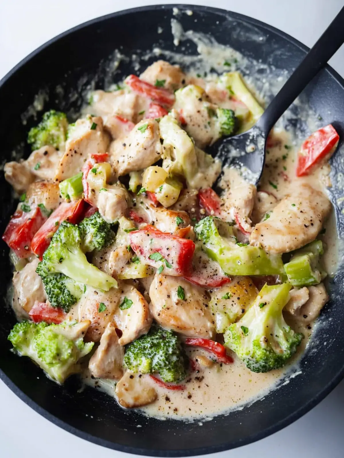 Creamy Keto Chicken and Vegetables for a Quick Dinner Delight 2 Creamy Keto Chicken and Vegetables
