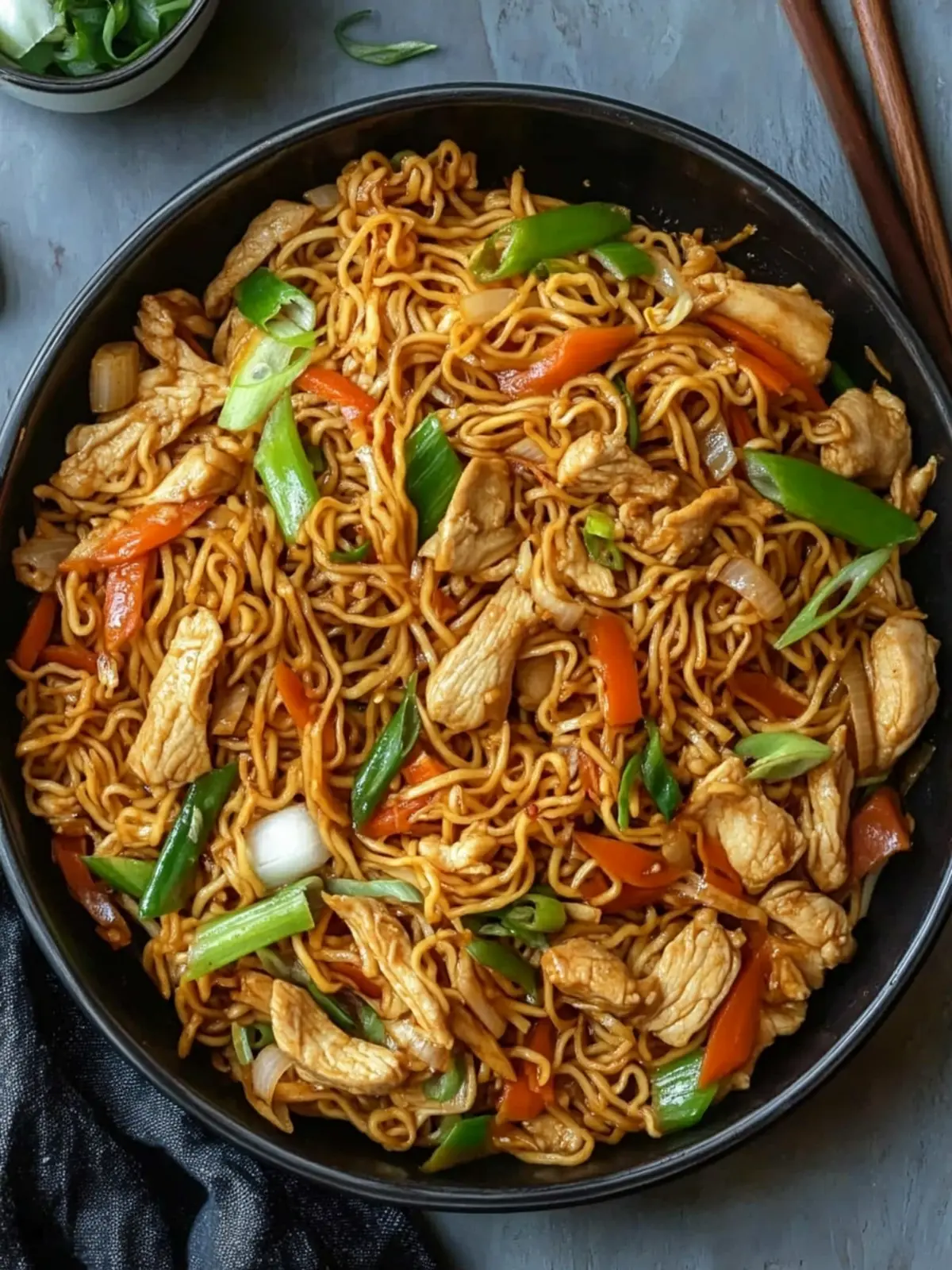 Savory Chicken Chow Mein: Your New Weeknight Favorite! 3 Chicken Chow Mein (鸡肉炒面)