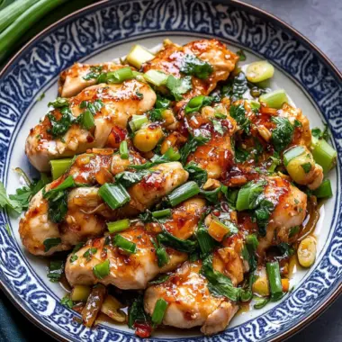 Savory Scallion Chicken Ready in Just 20 Minutes 9 Scallion Chicken