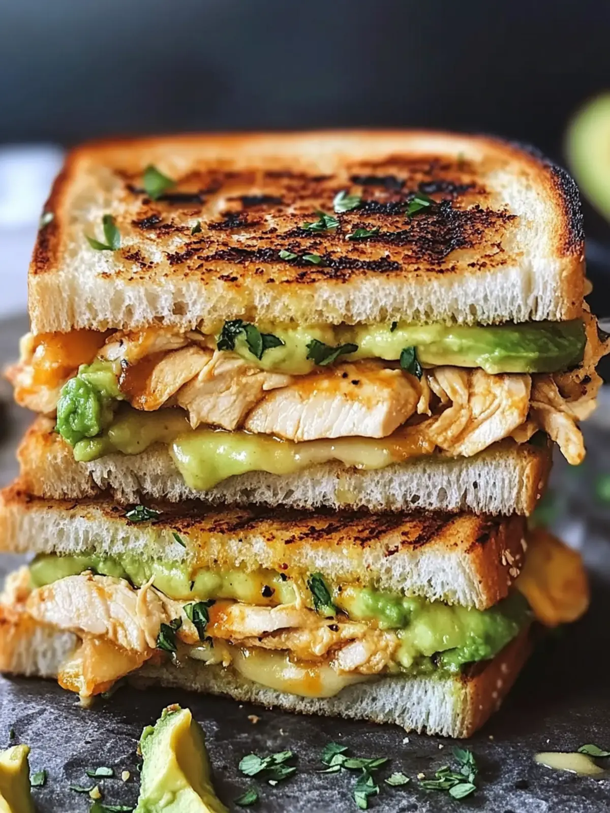 Savory Chicken Avocado Melt Sandwich You’ll Crave Today 2 Chicken Avocado Melt Sandwich