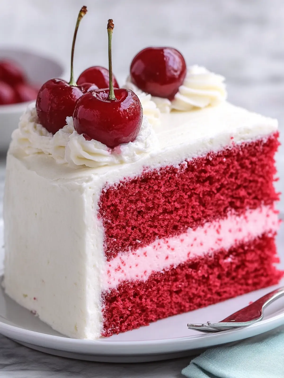 Very Cherry Cake with Vanilla Buttercream You'll Love to Share 5 Very Cherry Cake with Vanilla Buttercream