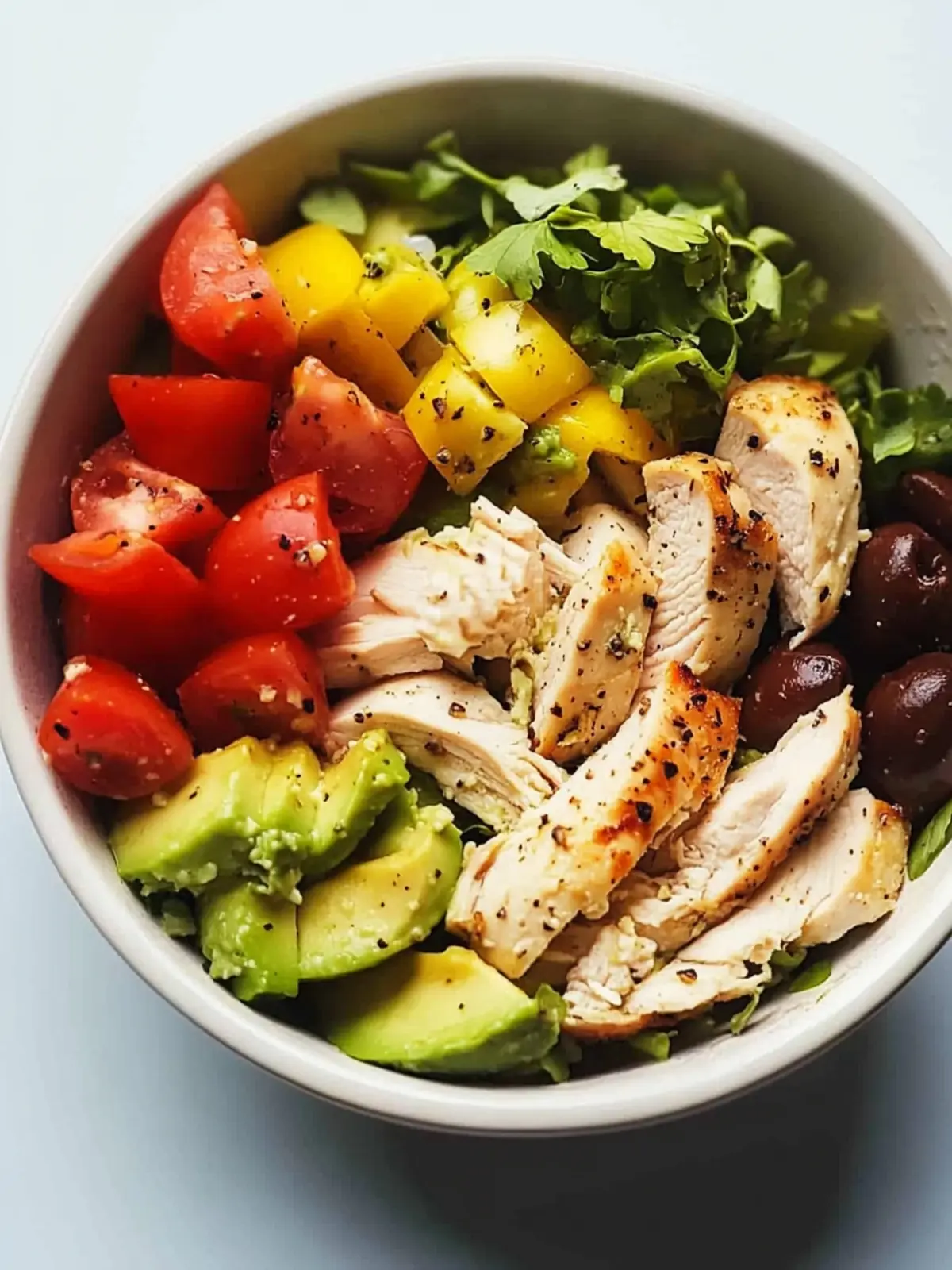 High-Protein Avocado Chicken Salad: Perfect for Meal Prep! 5 High-Protein Avocado Chicken Salad (Meal Prep)
