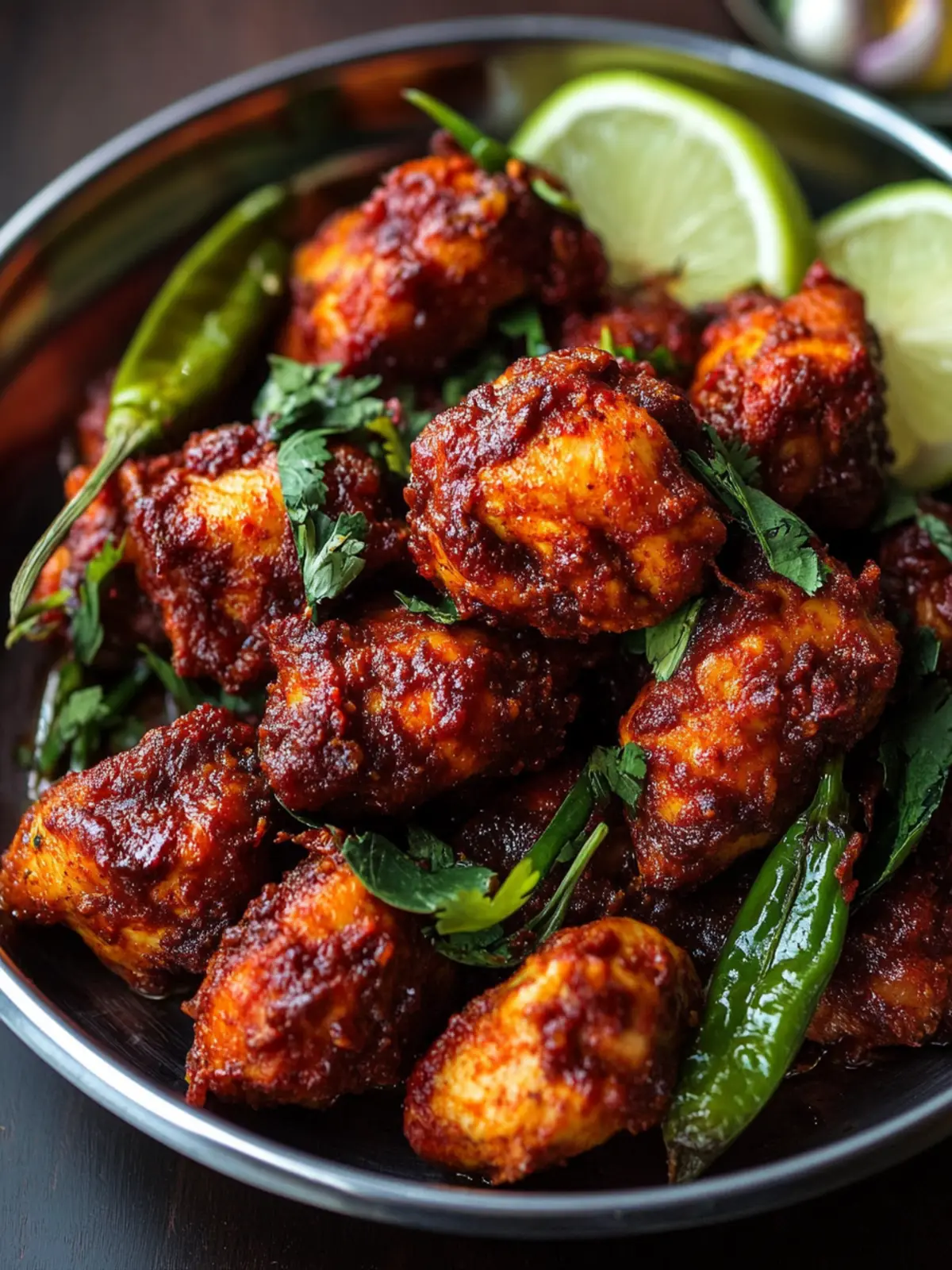 Savory Chicken 65: Authentic South Indian Fry Recipe 5 Chicken 65 (South Indian Restaurant-Style Recipe)