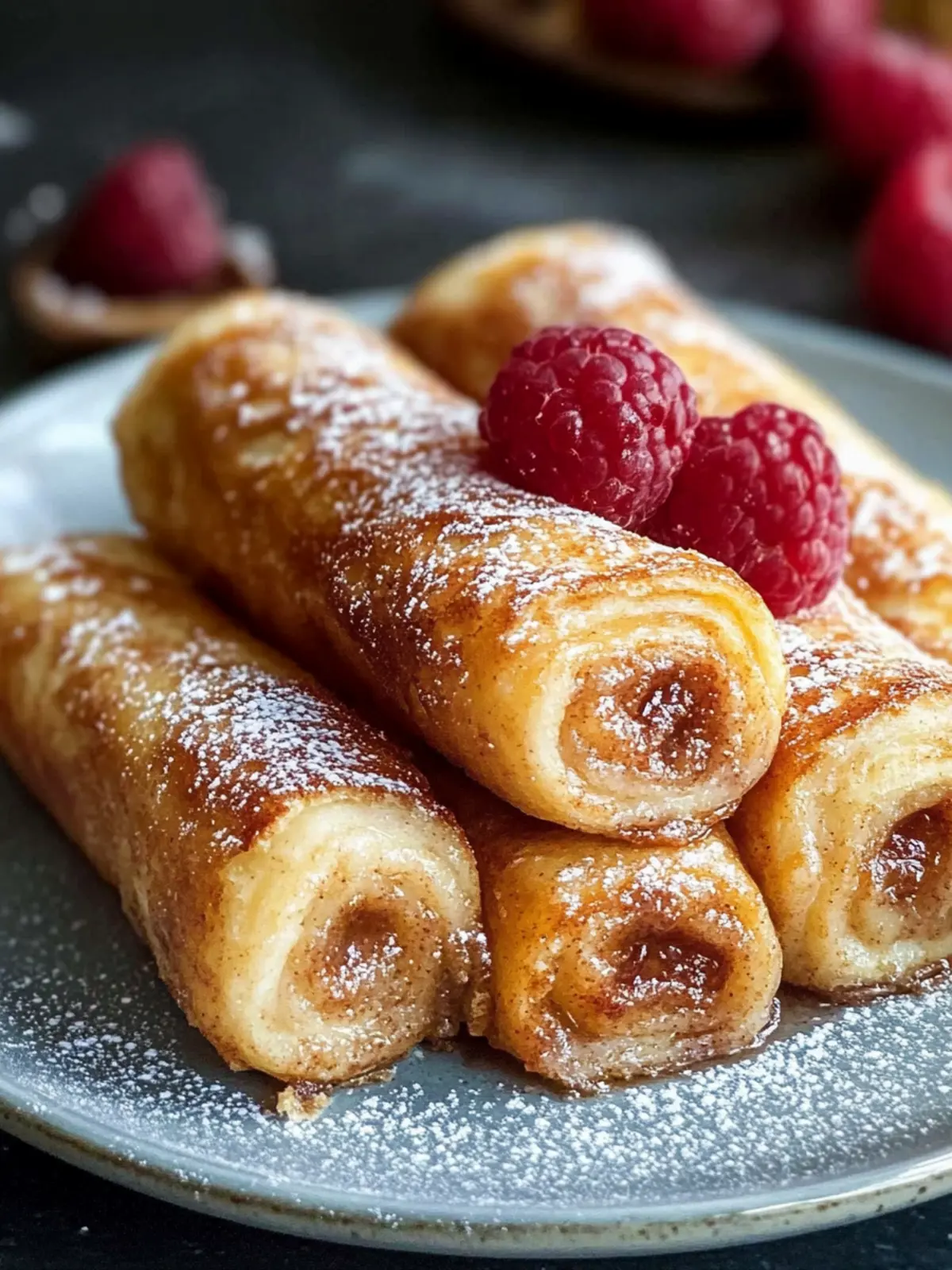 Cinnamon Roll French Toast Roll-Ups You’ll Crave Every Morning 3 Cinnamon Roll French Toast Roll-Ups