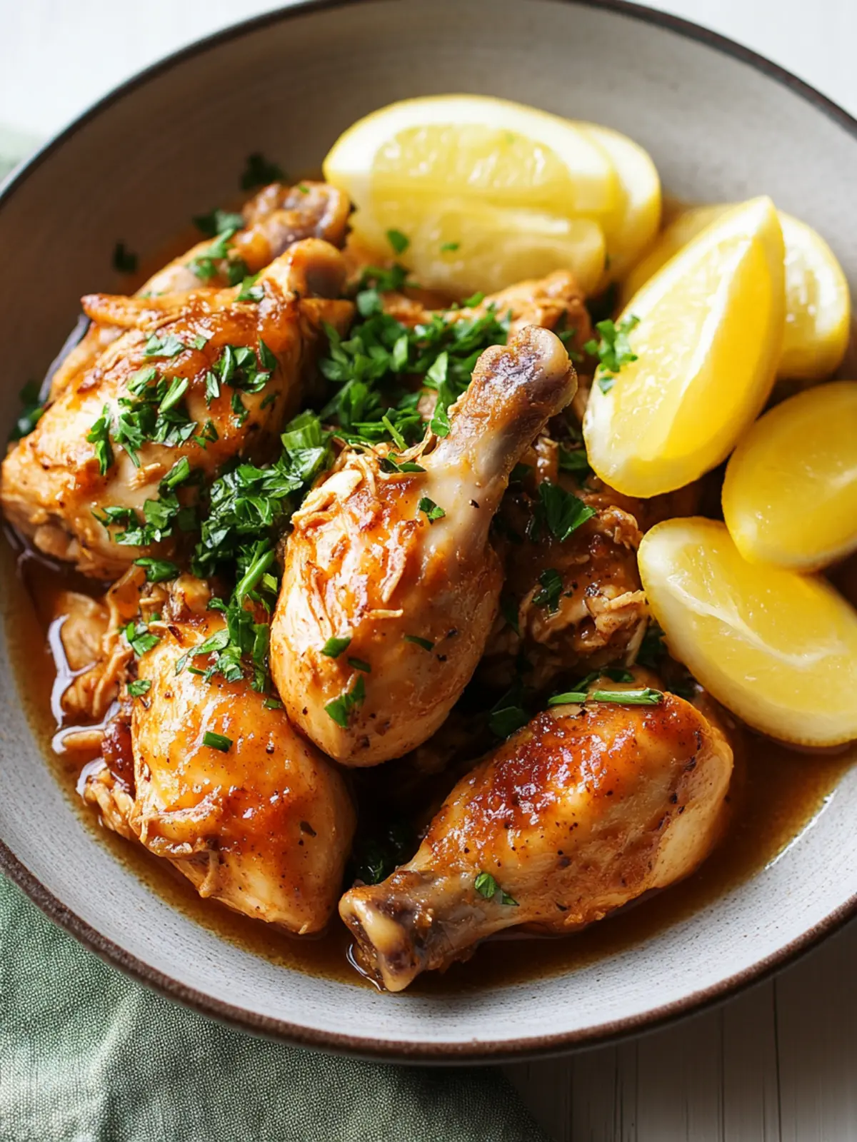 Cozy Crockpot Lipton Chicken with Potatoes and Green Beans 4 Crockpot Lipton Chicken