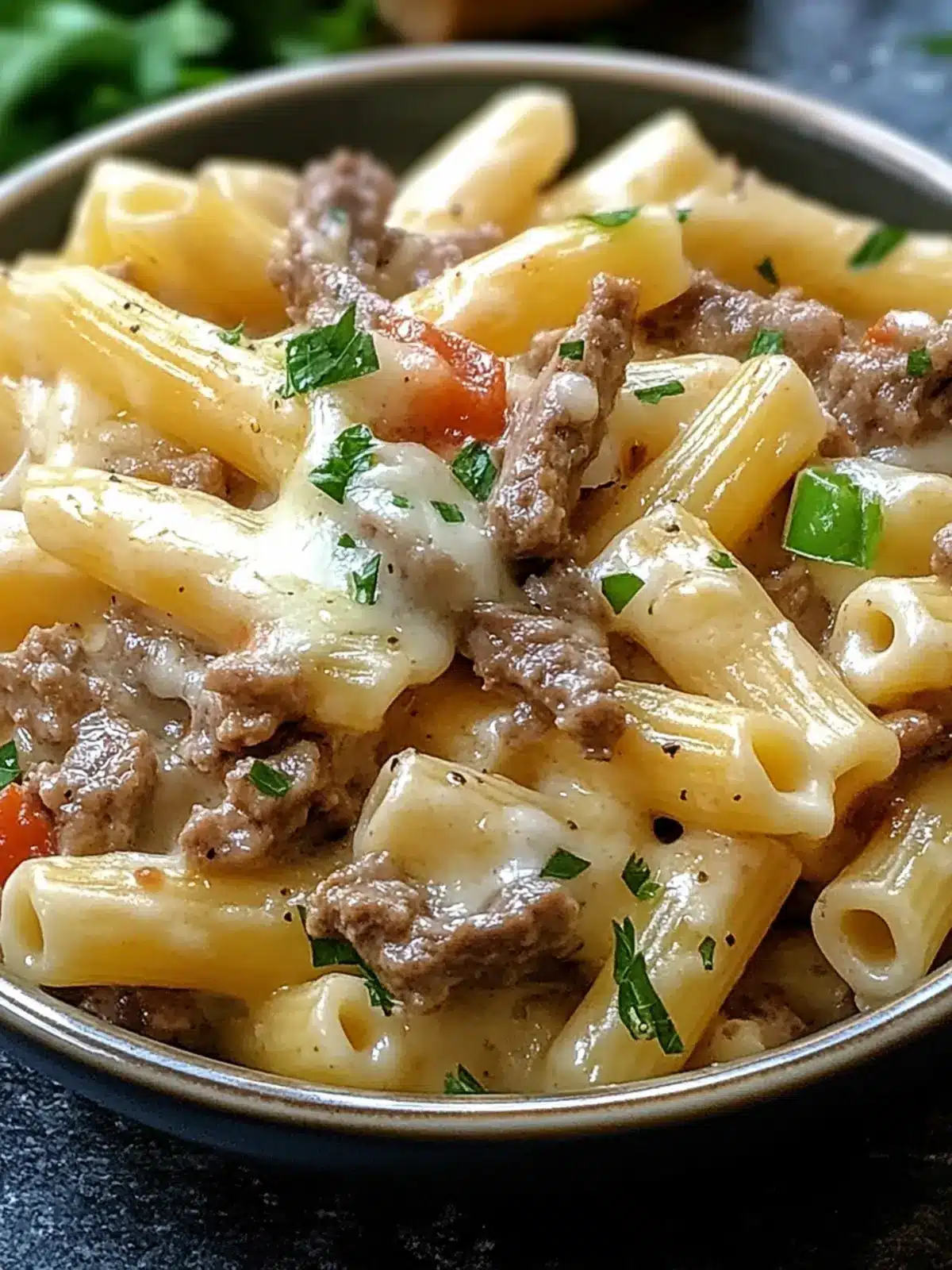 Creamy Philly Cheesesteak Pasta That Everyone Will Love 2 Philly Cheesesteak Pasta