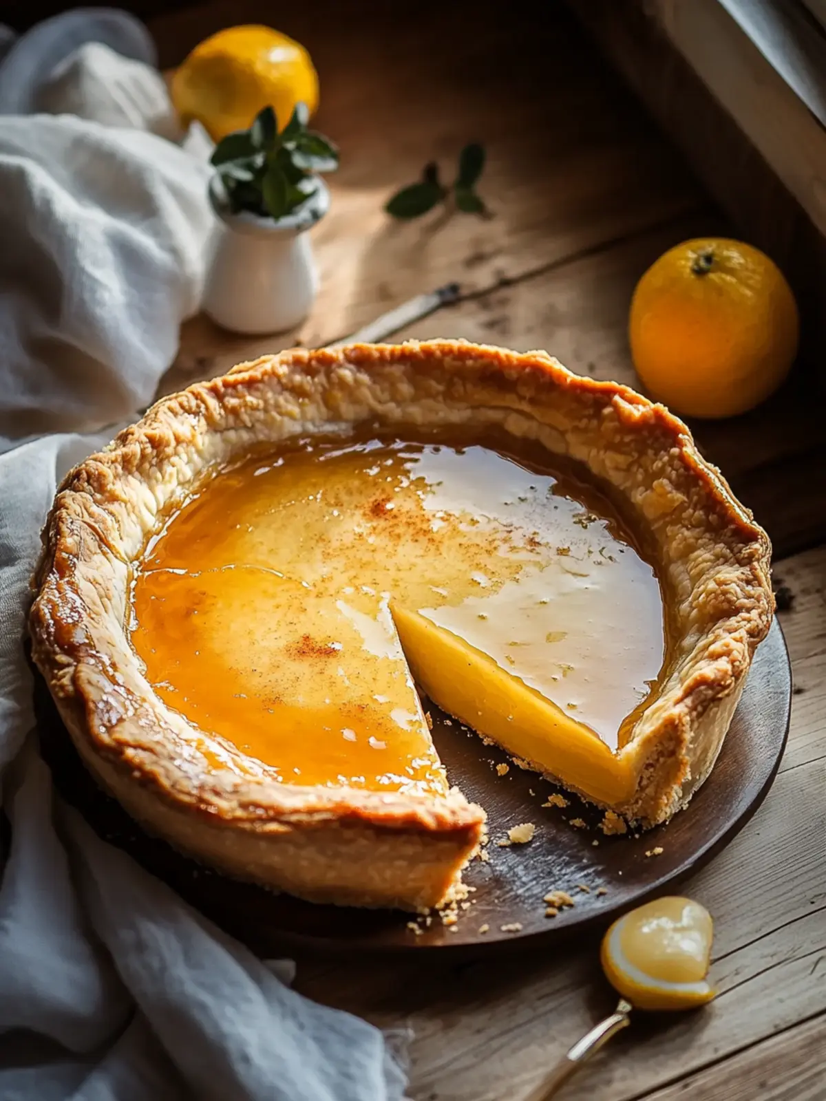 Golden Greek Honey Pie (Melopita): Irresistibly Sweet Delight 5 Golden Greek Honey Pie (Melopita)