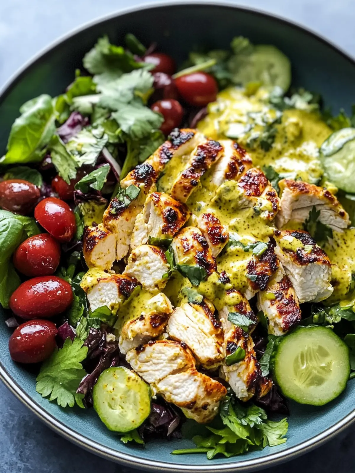 Curry Greek Yogurt Chicken Salad: Quick, Healthy & Delicious! 4 Curry Greek Yogurt Chicken Salad