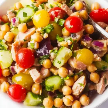 Chickpea Tuna Salad No Mayo: Vibrant & Protein-Packed Delight 10 Chickpea Tuna Salad (No Mayo)