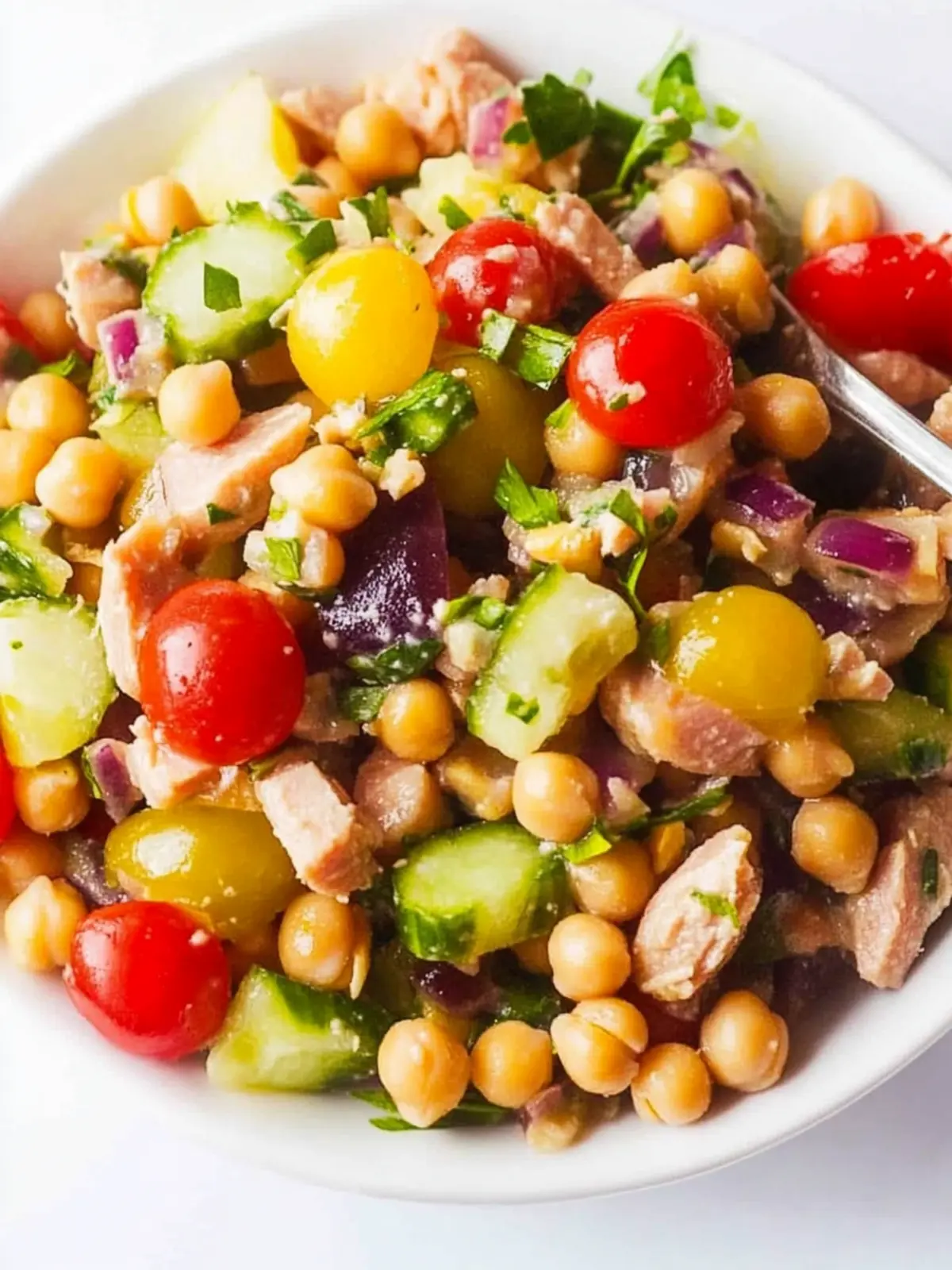Chickpea Tuna Salad No Mayo: Vibrant & Protein-Packed Delight 5 Chickpea Tuna Salad (No Mayo)