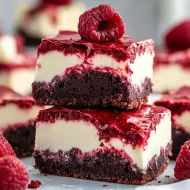 Melt-in-Your-Mouth Red Velvet Cheesecake Brownies Delight 10 Red Velvet Cheesecake Brownies