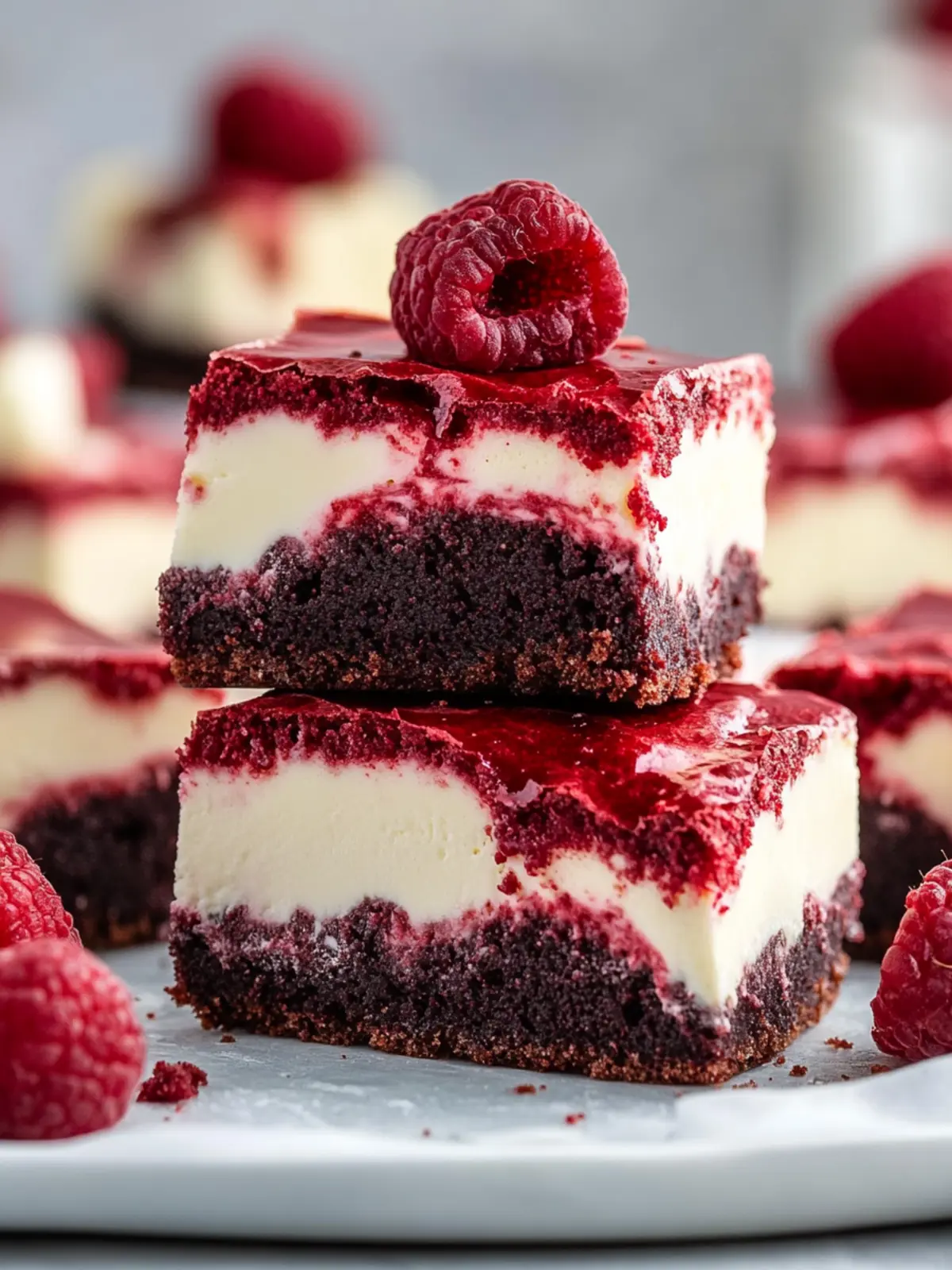 Melt-in-Your-Mouth Red Velvet Cheesecake Brownies Delight 5 Red Velvet Cheesecake Brownies