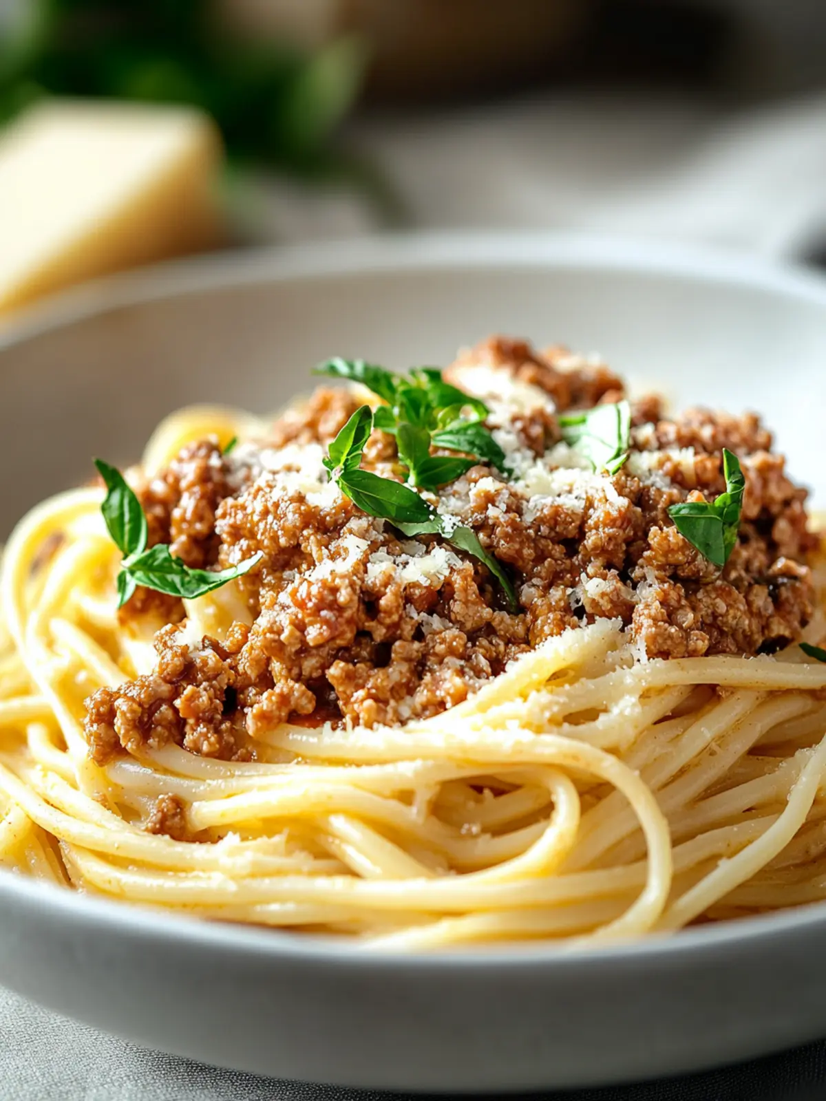 Creamy White Bolognese Sauce for Comforting Dinners 3 White Bolognese Sauce
