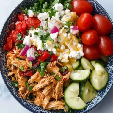 Leftover Chicken Gyros Bowls: Quick & Flavorful Mediterranean Delight 10 Leftover Chicken Gyros Bowls