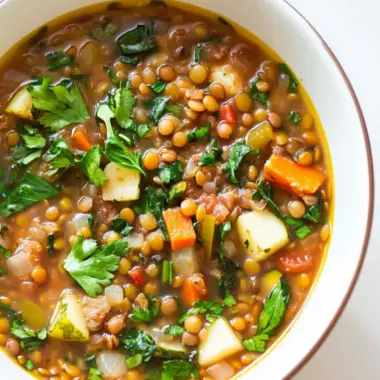 Soul-Warming Easy Lentil Vegetable Soup for Cozy Nights 10 Easy Lentil Vegetable Soup