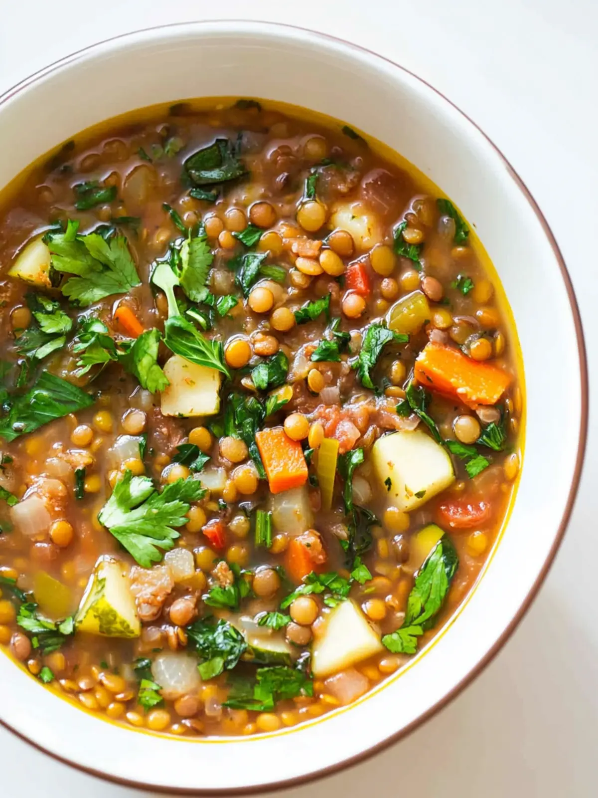 Soul-Warming Easy Lentil Vegetable Soup for Cozy Nights 5 Easy Lentil Vegetable Soup