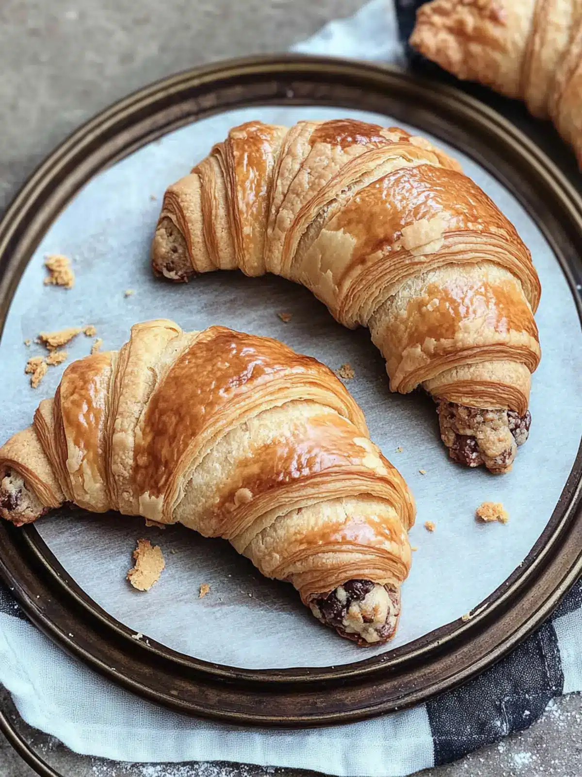 Cookie Croissants: Gooey Chocolate Treats You Can't Resist 4 Cookie Croissant